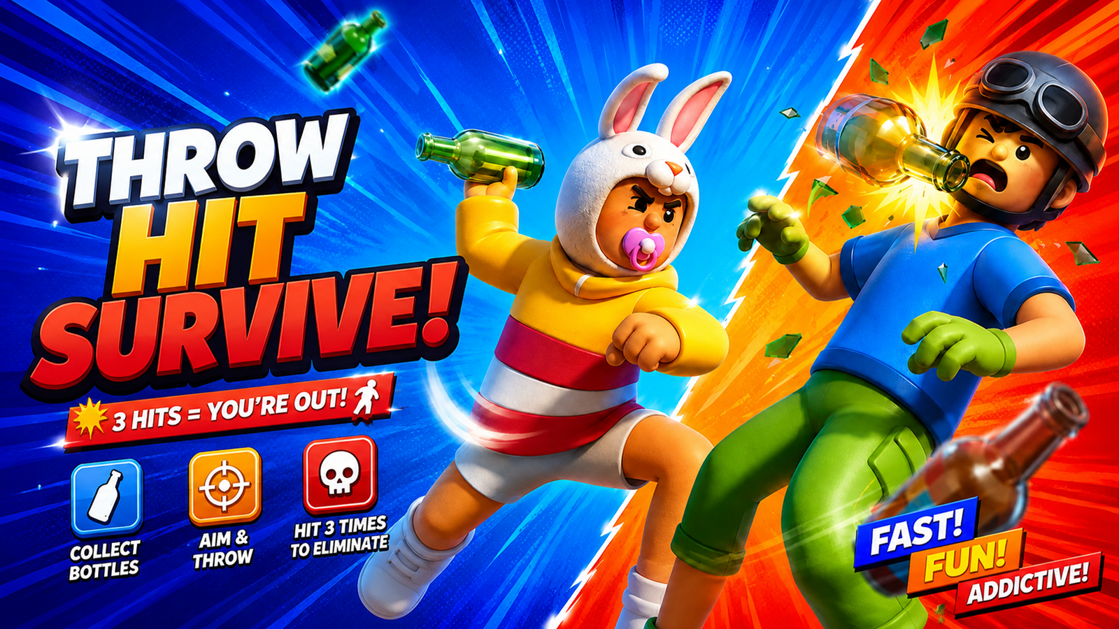 Bottle Thrower: Battle Royale